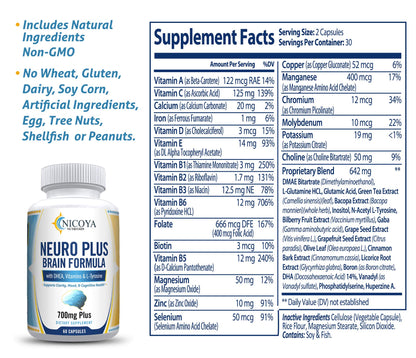 Promueve la salud cerebral con Nicoya Neuro Plus