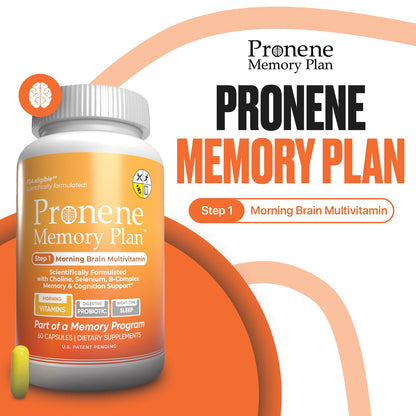 Pronene Memory Plan paquete de multivitaminas.