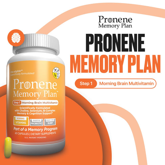 Pronene Memory Plan paquete de multivitaminas.
