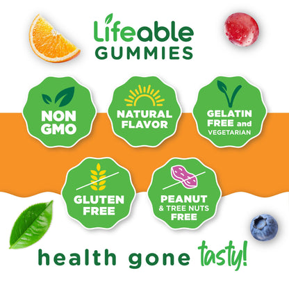 Propiedades del multivitamínico Lifeable sin OGM.