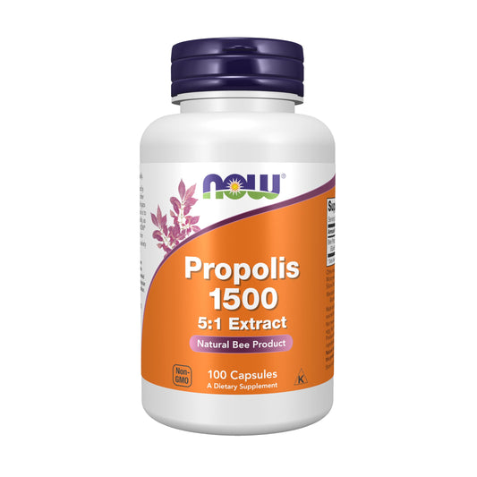 Propolis 1500 mg Now Foods salud natural cápsulas