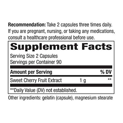 Protección antioxidante con Nature's Way cereza dulce