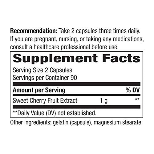 Protección antioxidante con Nature's Way cereza dulce
