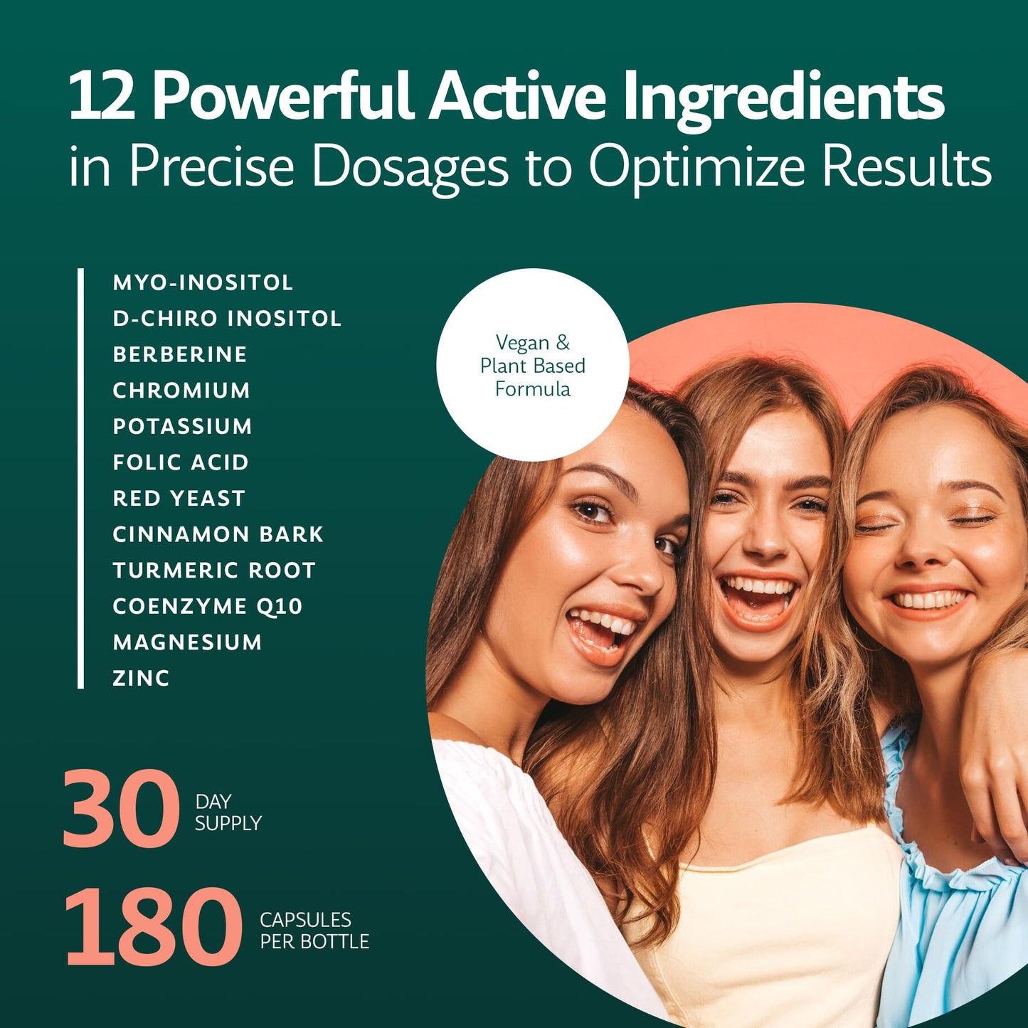PROVATION LIFE inositol vegano con ingredientes naturales para mujer