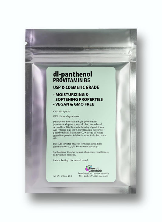 Polvo de Provitamina B5 dl-Pantenol Talsen Chemicals