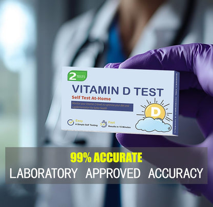 Prueba casera vitamina d rápida para evaluación rápida
