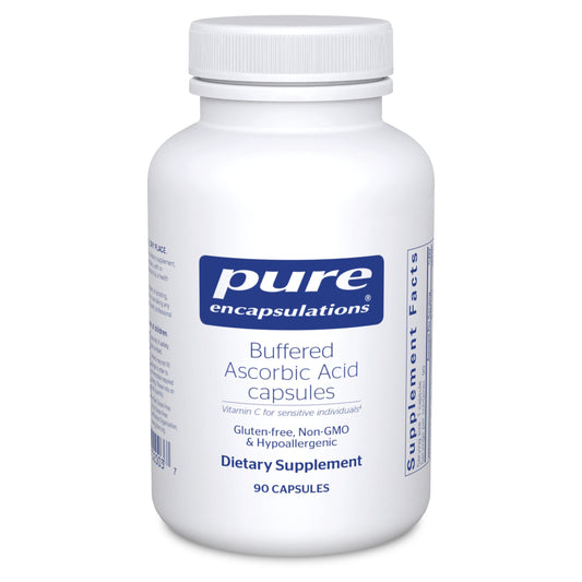 Pure Encapsulations cápsulas vitamina c ácido ascórbico 90 unidades
