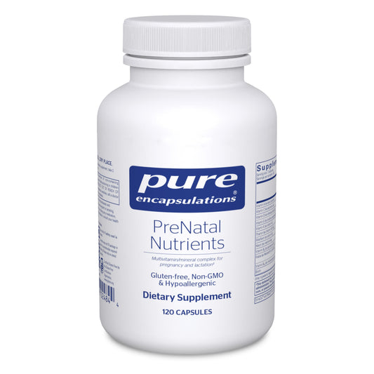Pure Encapsulations PreNatal Nutrients 120 cápsulas envase