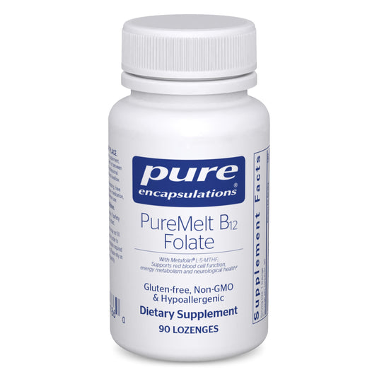 Pure Encapsulations PureMelt B12 Folate paquete 90 pastillas veganas