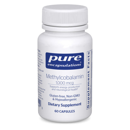 Pure Encapsulations suplemento vitamina b12 cápsulas 60 cuenta