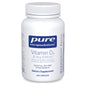 Pure Encapsulations vitamina d3 1000 ui frasco y etiqueta
