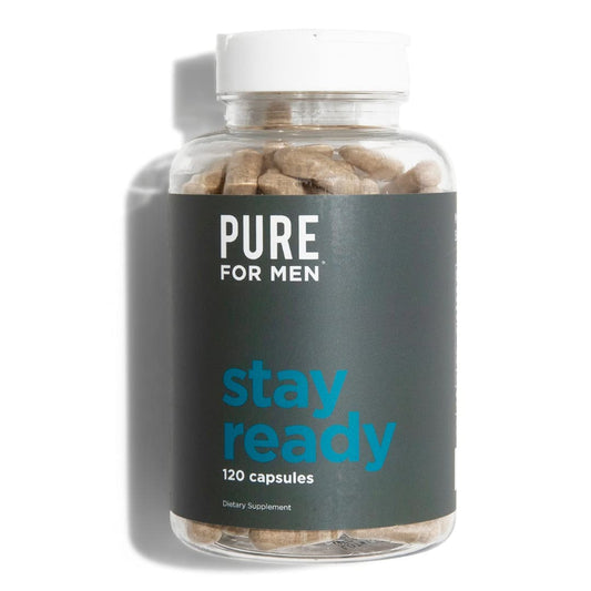 Pure for Men fibras y multivitamínico en cápsulas