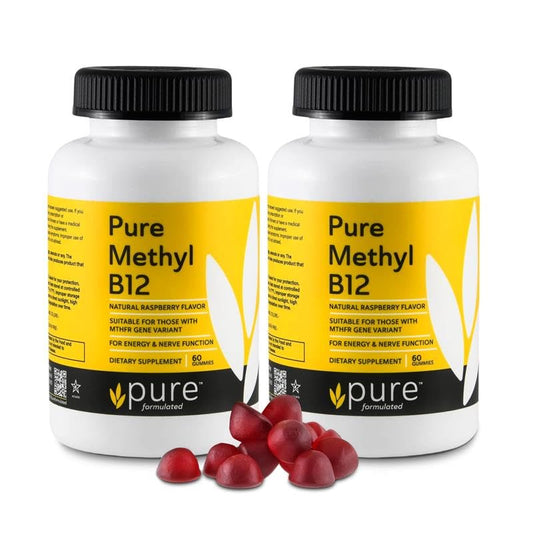 Gomitas de Vitamina B12 Metilada pure formulated