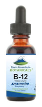 Pure Mountain Botanicals gotas líquidas vitamina b12 sabor baya
