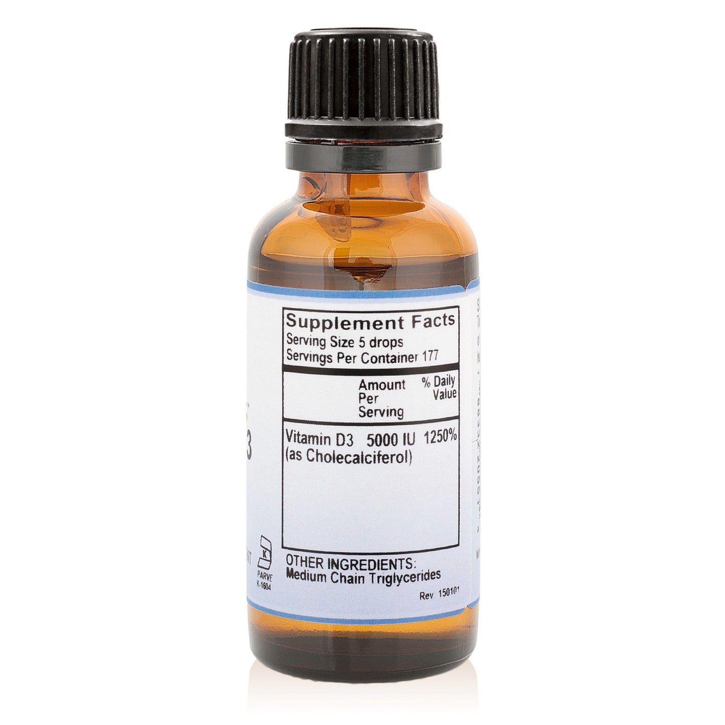 Pure Mountain Botanicals gotas vitamina d3 kosher