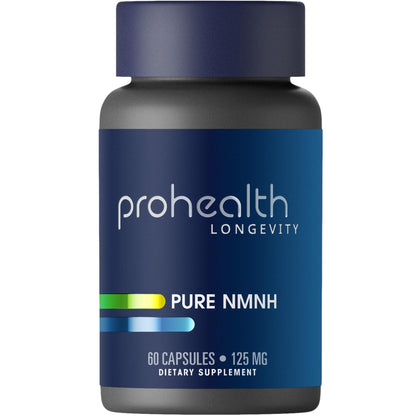 Pure NMNH suplemento potenciador de NAD 125mg frasco principal