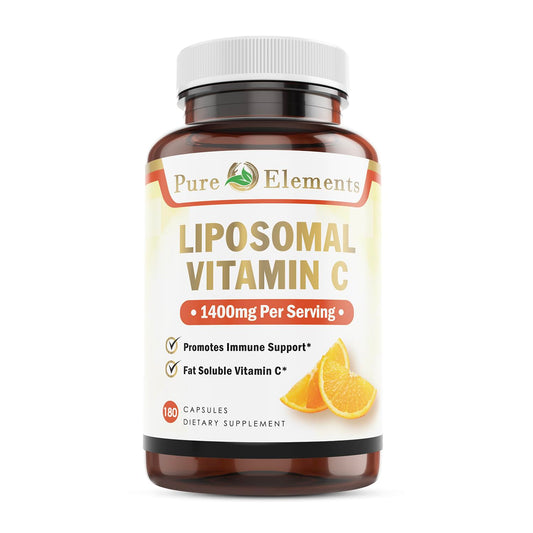 Pure Organic Elements cápsulas vitamina c liposomal 180 unids