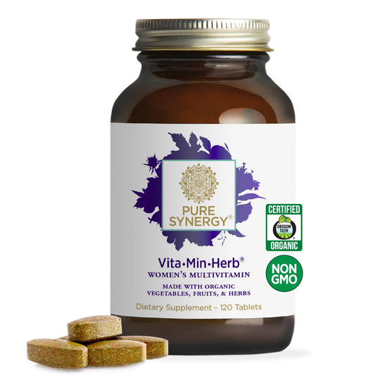 Botella de multivitaminas PURE SYNERGY mujeres