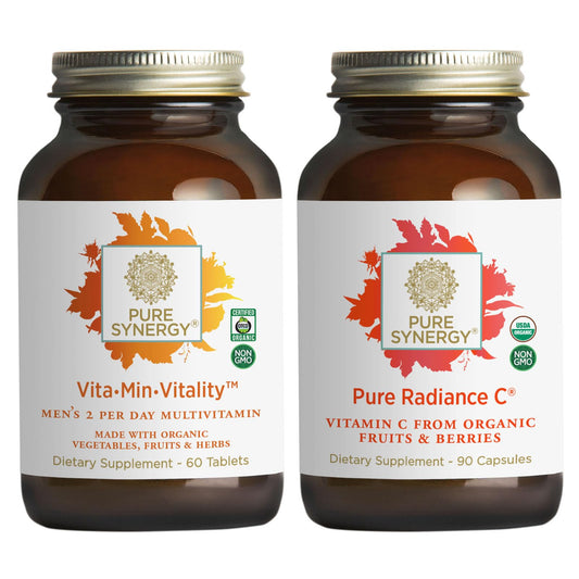 PURE SYNERGY Multivitamínico para hombres - Enriquecido con adaptógenos