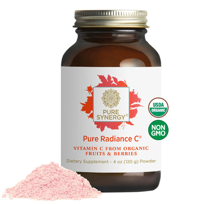Pure Synergy Pure Radiance C polvo vitamina c orgánica frasco 4 oz