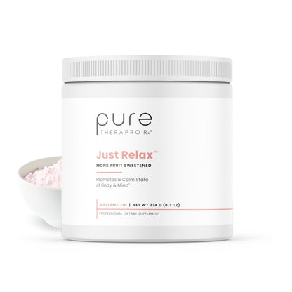 Pure Therapro Rx Just Relax polvo sabor sandía suplemento bienestar emocional