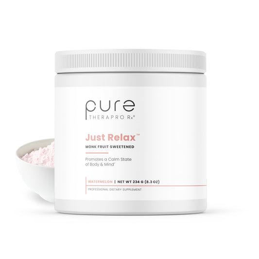 Pure Therapro Rx Just Relax polvo sabor sandía suplemento bienestar emocional
