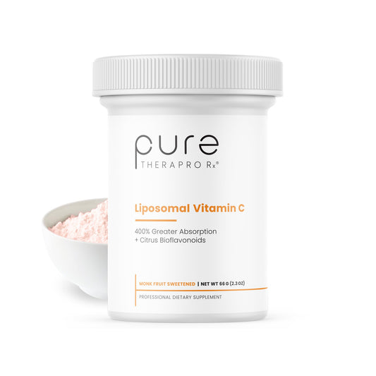 Pure TheraPro Rx polvo liposomal vitamina c 66g paquete