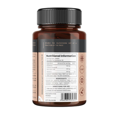 pureclinica suplemento antioxidante glutatión vitamina c