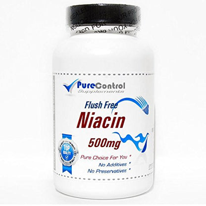 PureControl niacina sin enrojecimiento 500 mg 100 cápsulas