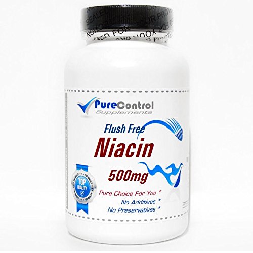 PureControl niacina sin enrojecimiento 500 mg 100 cápsulas