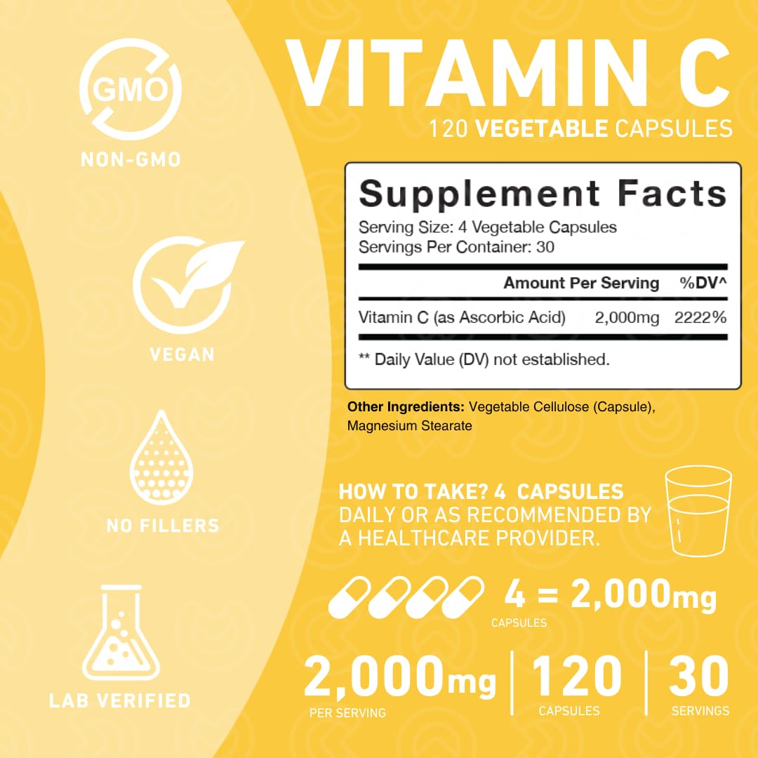 PUREFINITY suplemento vitamínico vitamina c 2000mg