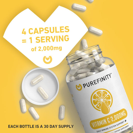 PUREFINITY Vitamina C alta potencia cápsulas