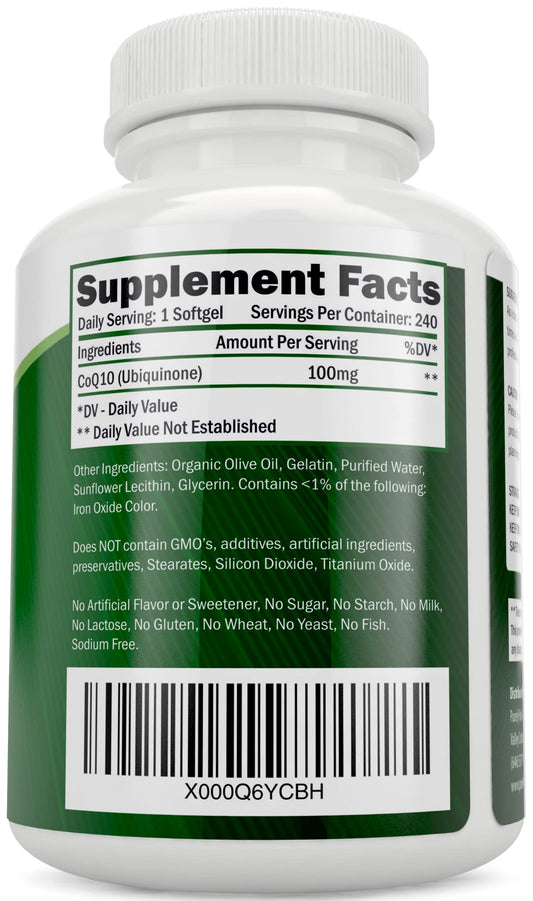 Purely Holistic suplemento coq10 con vitamina c liberación prolongada usa