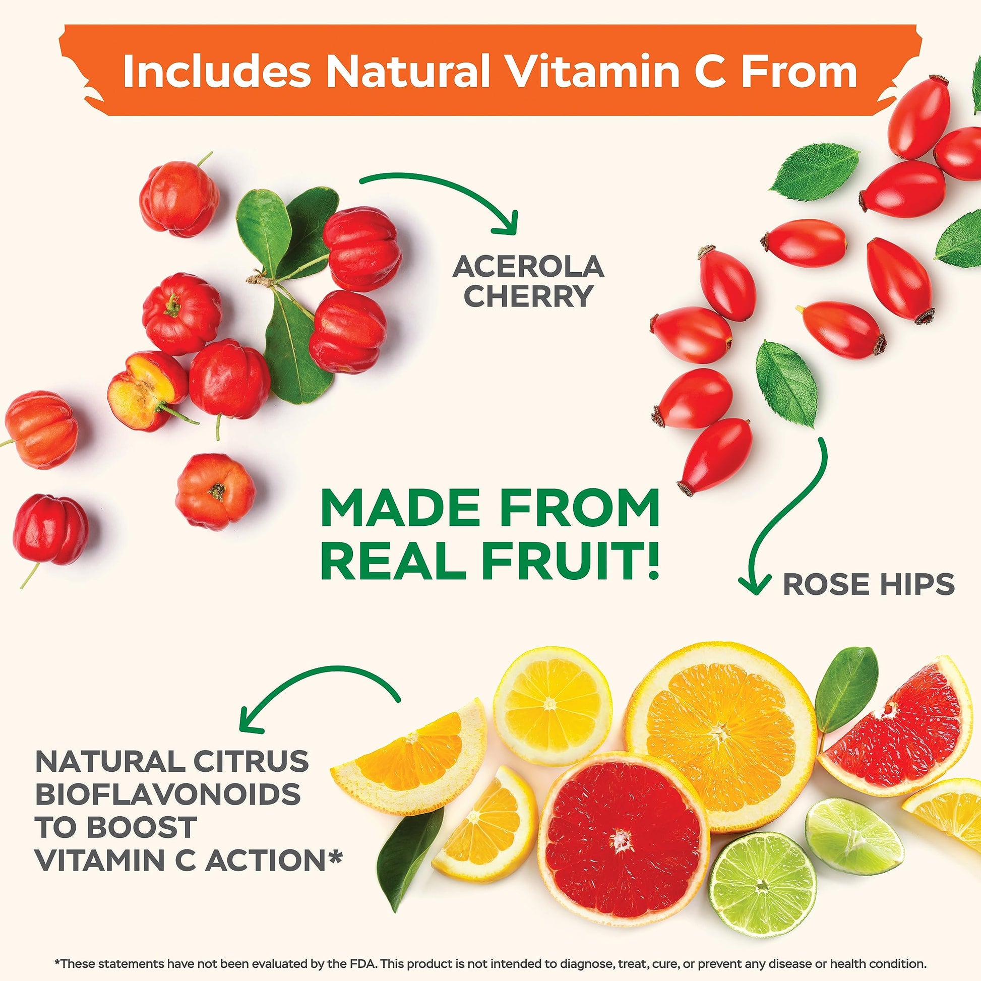 Purely Holistic suplemento vitamina c etiqueta trasera