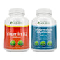Frasco suplemento vitamina b2 y magnesio purely holistic