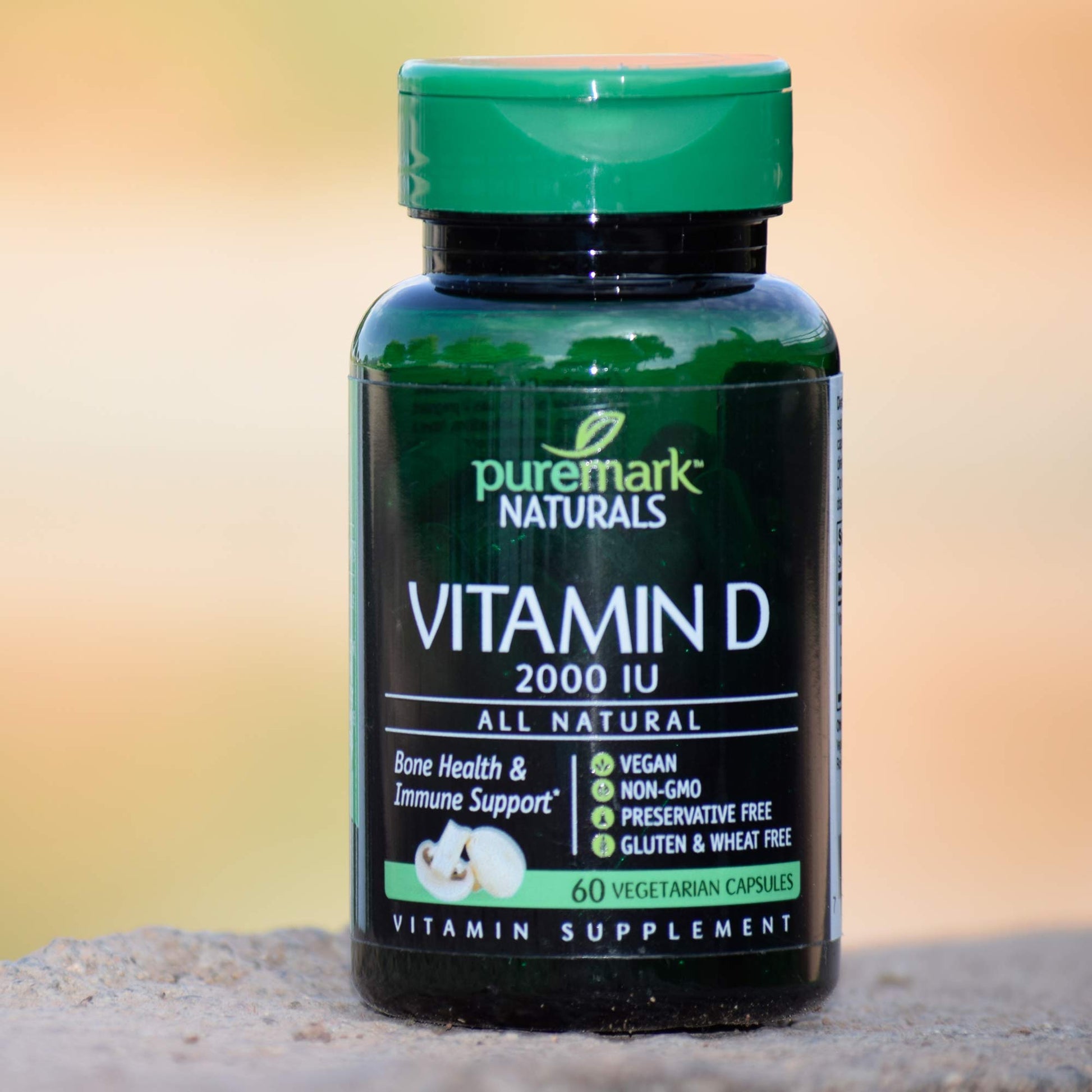 Puremark suplemento vitamina d cápsulas concentradas y vegetales