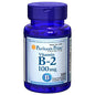 Puritan's Pride vitamina B-2 100 mg tabletas frasco