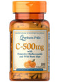 Puritan's Pride vitamina c 500 mg bioflavonoides y rosa mosqueta