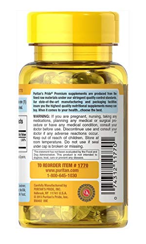 Puritan's Pride vitamina e cápsulas zoom producto