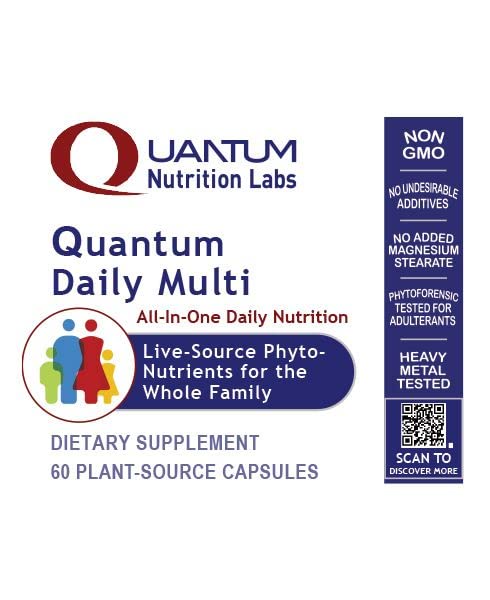 Quantum Multivitamínico Diario - Logotipo y características