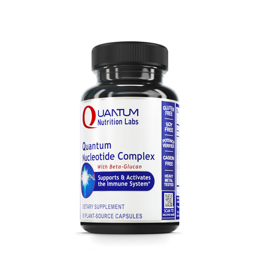 Botella de Quantum Nucleotide Complex cápsulas veganas