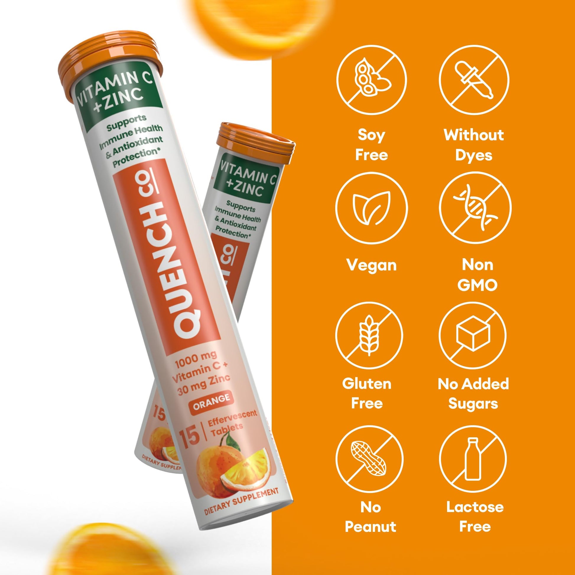 Quench tabletas para sistema inmune 1000mg