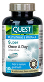 Botella Quest Super multivitaminas liberación controlada 180 tabletas