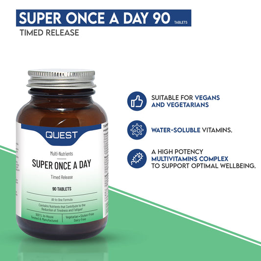 Quest Super Una Vez al Día - adecuado para veganos y vegetarianos