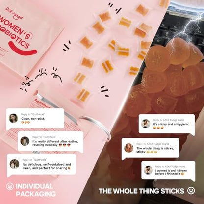 Quit mood gomitas para pH balance y salud vaginal con vitamina C