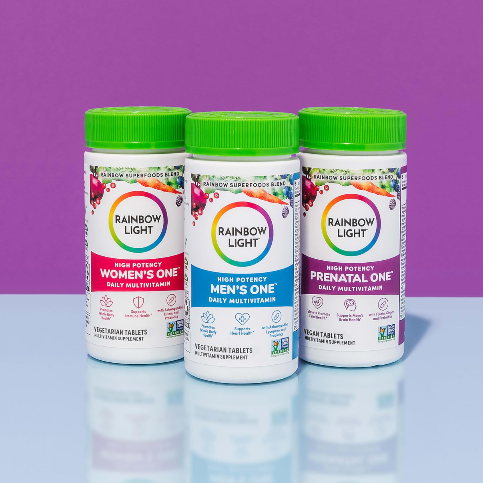 Rainbow Light mujeres con vitamina C y biotina