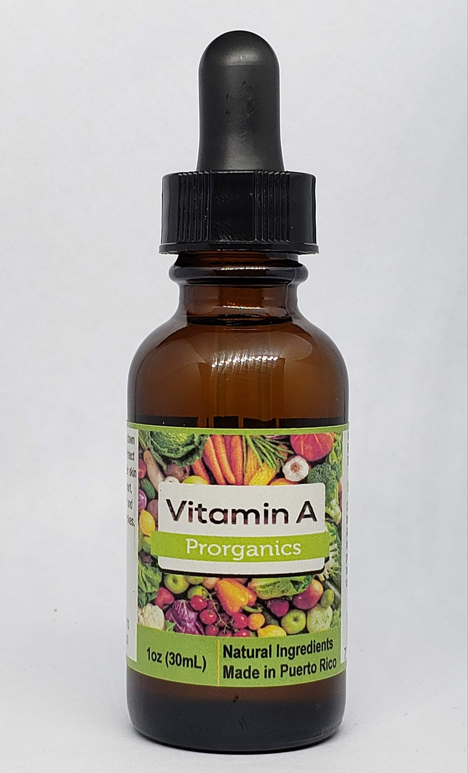 Rare vitamina a líquida orgánica 1 onza Prorganics