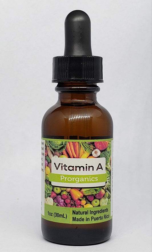 Rare vitamina a líquida orgánica 1 onza Prorganics
