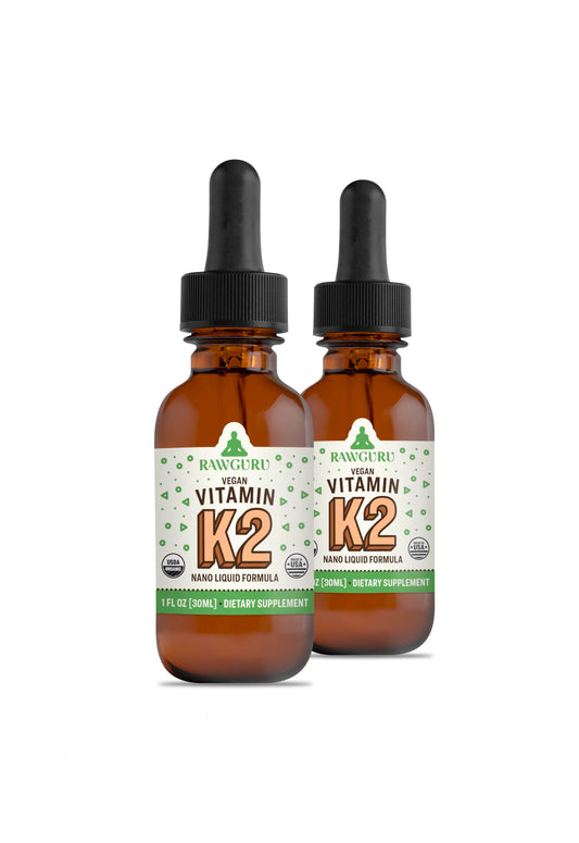 RawGuru vitamina K2 orgánica vegana frasco 30 ml