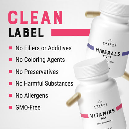 razones para elegir multivitaminas CHEERS